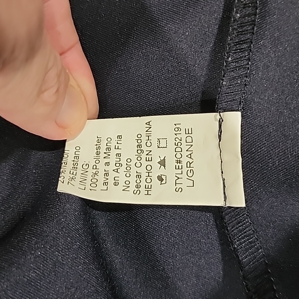 Women navy dress size L #Windsor - Picture 10 of 10
